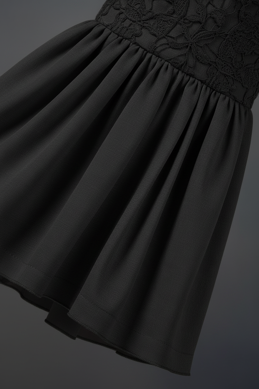 Black Dress Detail