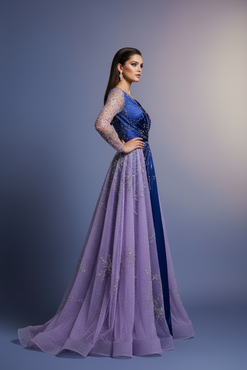 Evening Gown Side View