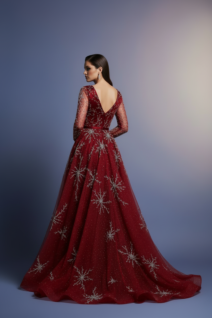 Wine Red Back