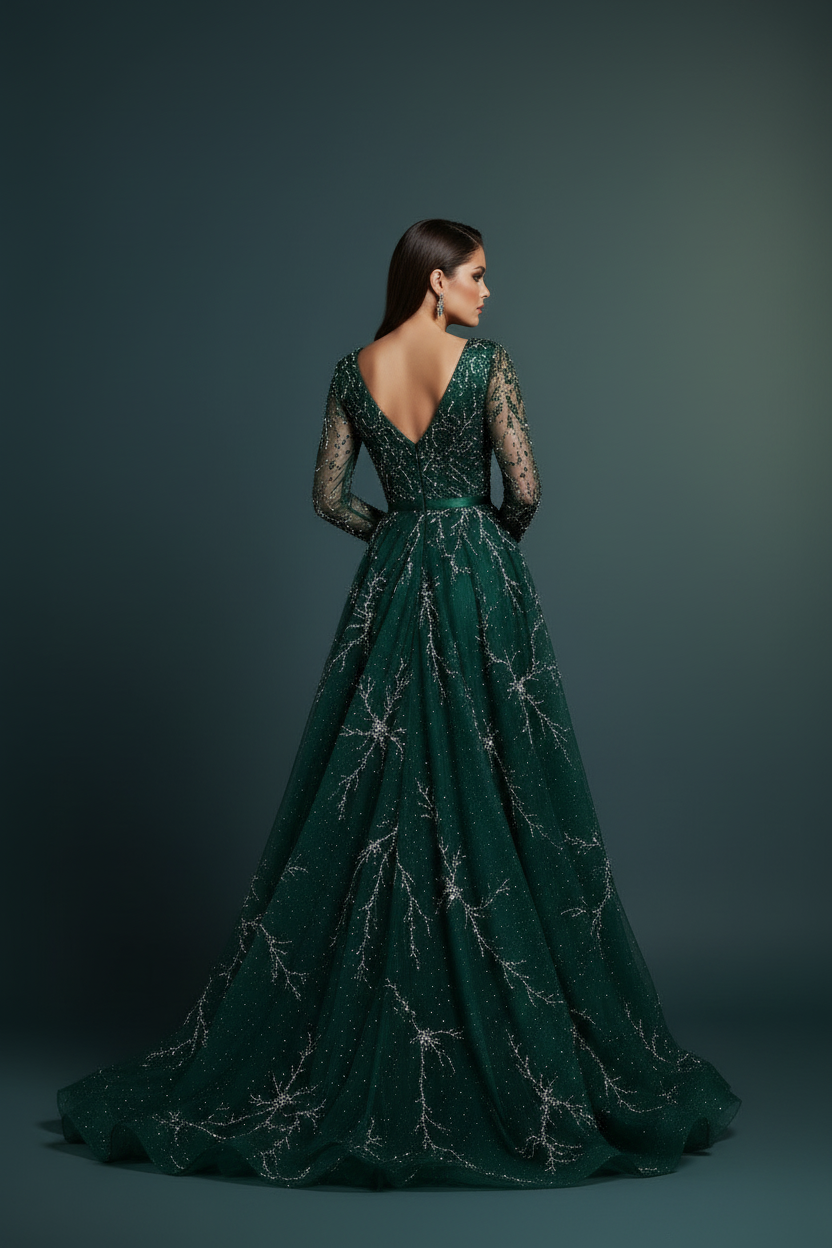 Dark Green Back