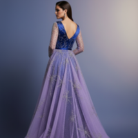Evening Gown Back View