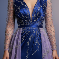 Evening Gown Detail Close-up