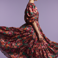 Floral Dress Side Clean