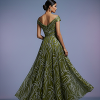 Olive Green Back