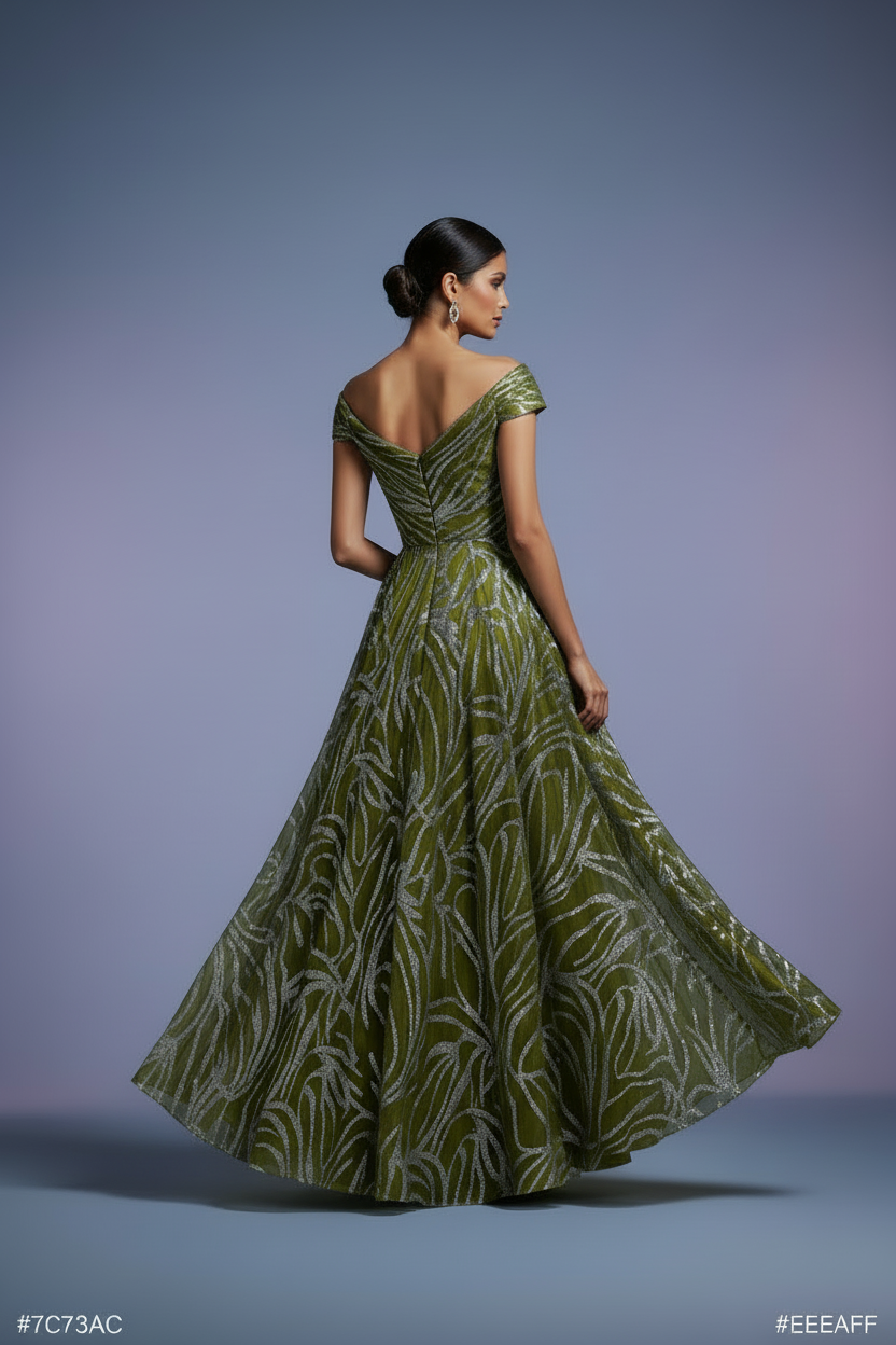 Olive Green Back