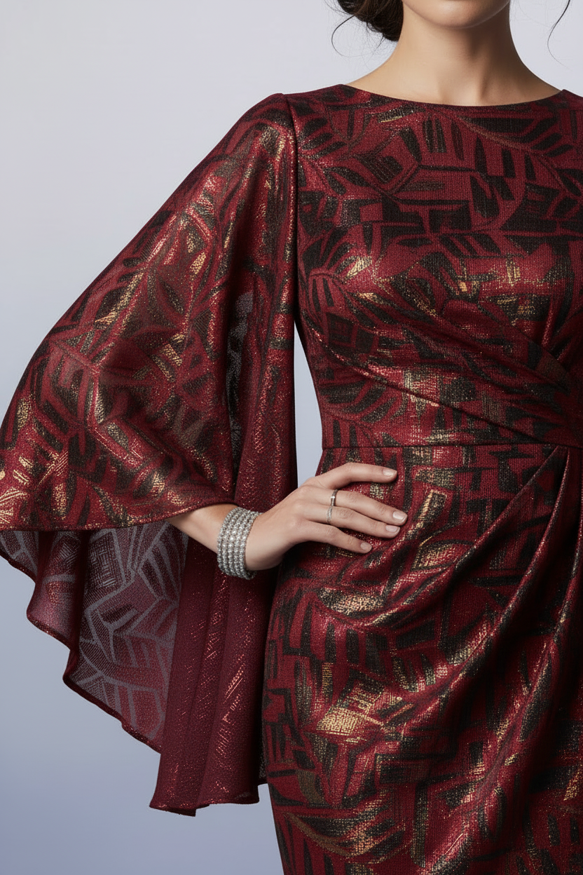 Wine Red Detail